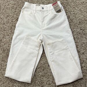 Levi's Cream Denim Jeans